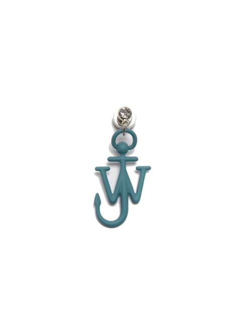 JW Anderson logo-lettering crystal-embellished single earring