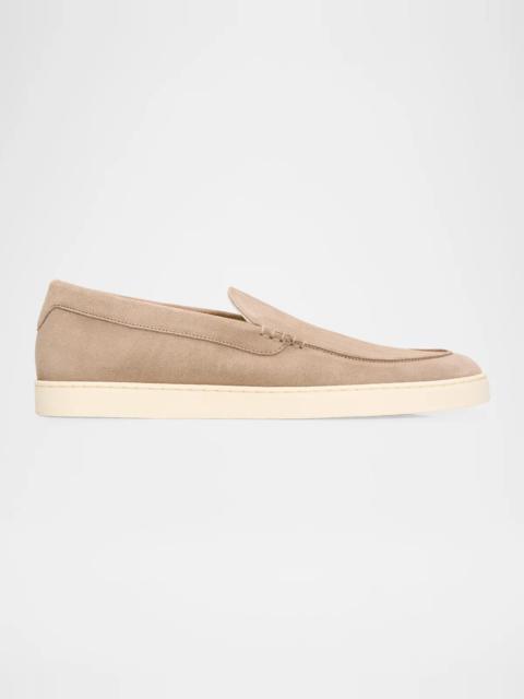 Brunello Cucinelli Men's Leather Moc-Toe Loafers
