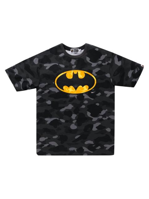 A BATHING APE® BAPE x DC Batman Color Camo Tee 'Black'