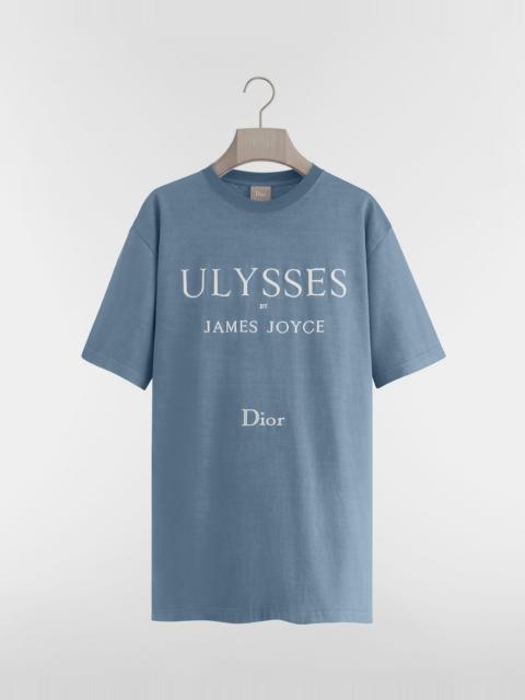 Dior T-Shirt with Book Cover Embroidery, Relaxed Fit