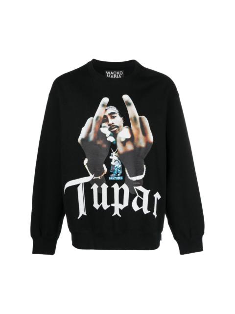 WACKO MARIA Wacko Maria Tupac Crew Neck Sweater | endclothing