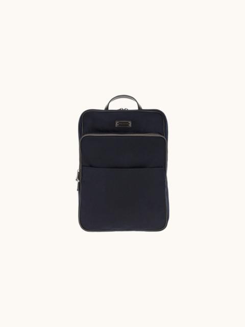 Paul & Shark CASHMERE BACKPACK WITH LEATHER TRIMS