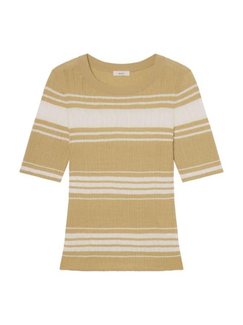 A.L.C. Jack Fine Cotton Knit Top