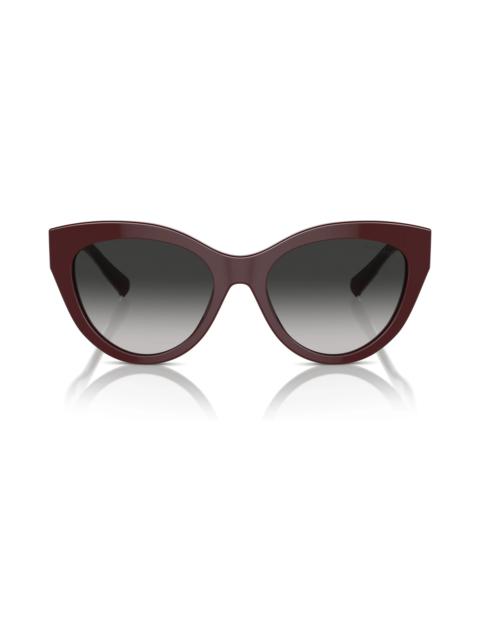 54mm Gradient Cat Eye Sunglasses