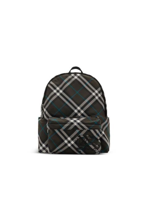 Burberry small Check-print backpack