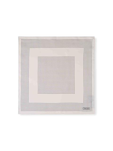 TOM FORD polka dot-print silk scarf