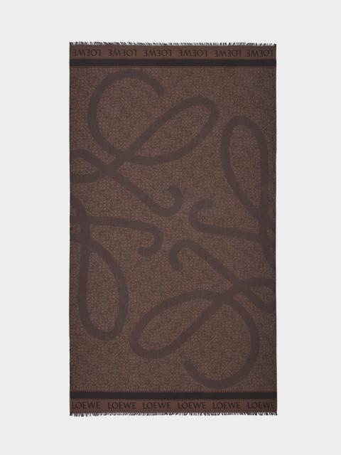 Loewe Anagram Cotton Pareo Scarf