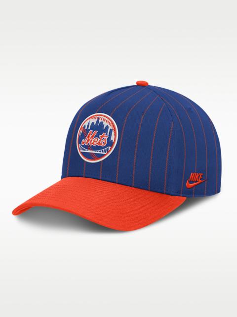 Nike New York Mets Cooperstown Rise Men's Nike MLB A-Frame Adjustable Hat