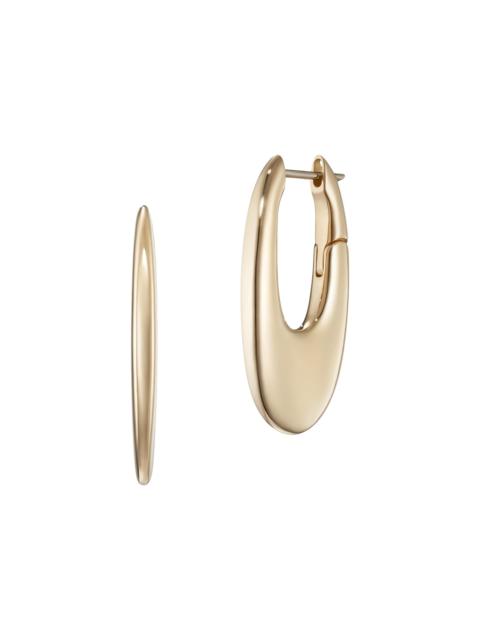 MELISSA KAYE Women's Lola Medium Lulu 18K Yellow Gold Hoop Earrings - Yellow Gold
