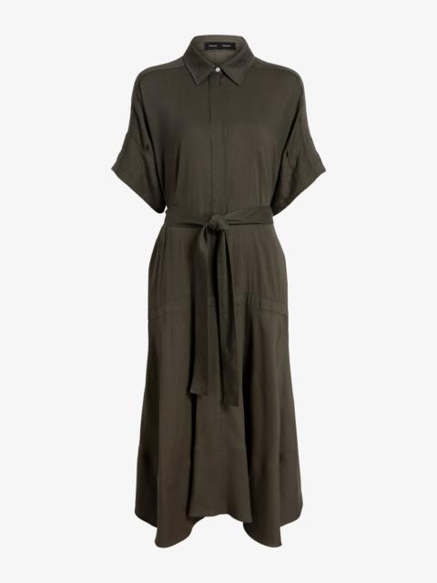 Proenza Schouler Scottie Dress in Eco Stretch Linen Viscose