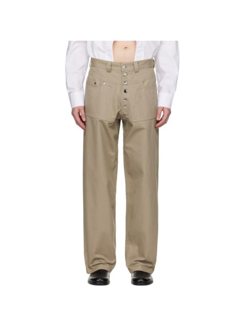 GmbH Beige Arun Trousers