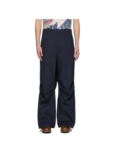 Engineered Garments Navy Over Trousers