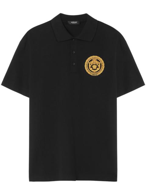 Tシャツ・カットソー FENDI Black Piquet Polo Shirt FENDI Black Piquet Polo Shirt | italist | REVERSIBLE