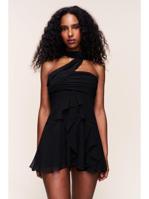 GUIZIO CHIFFON WRAP DRESS