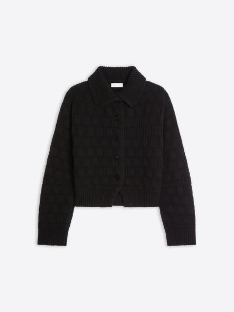 Dries Van Noten TEXTURED WOOL CARDIGAN