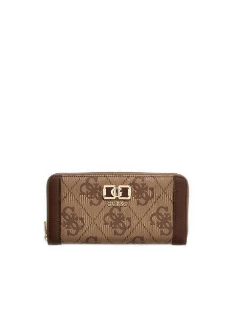 GUESS USA maxi Karnilla 4G monogram-pattern wallet
