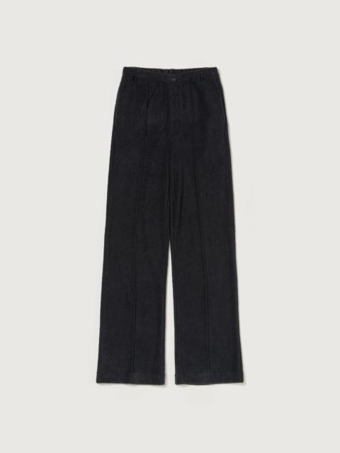 AURALEE COTTON NYLON PILE PANTS