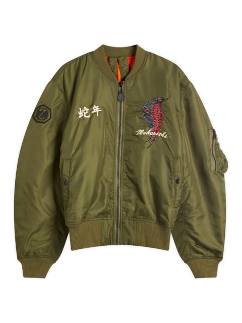 MAHARISHI Maharishi Year Of The Snake MA-1 Flight Jacket
