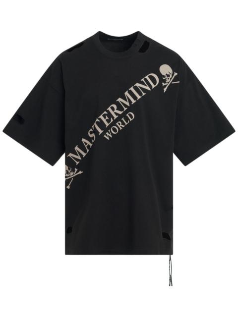 MASTERMIND WORLD printed cotton t-shirt