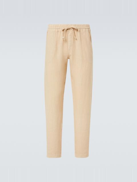FEDELI Linen straight pants