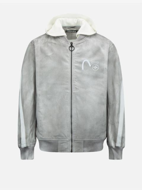 EVISU Spray Dyed Bomber Jacket