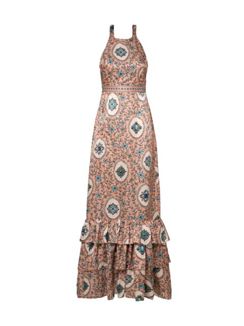 Agua by Agua Bendita Magnolia Cofre Maxi Dress