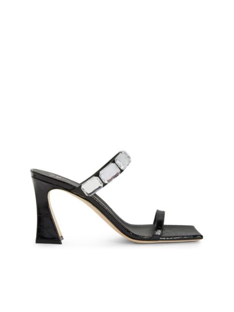 Giuseppe Zanotti Flaminia 85mm square-toe sandals