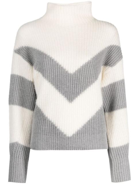PESERICO two-tone design jumper