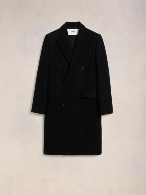 CELINE classic coat in wool cloth | REVERSIBLE CELINE classic coat in wool cloth | REVERSIBLE