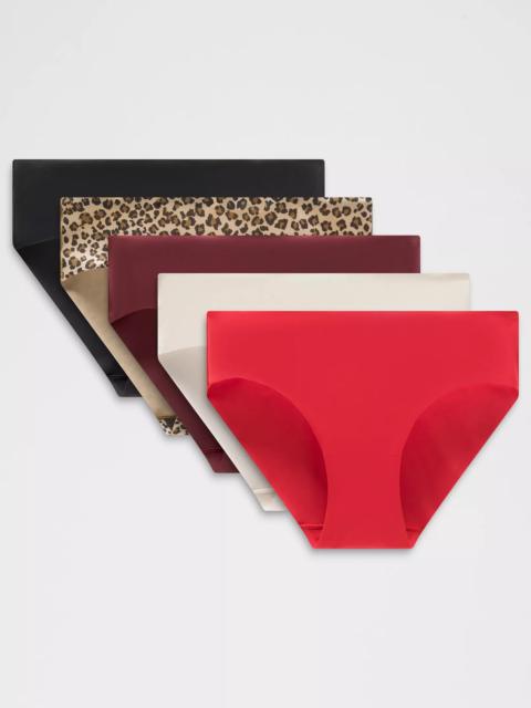 lululemon InvisiWear Mid-Rise Bikini Underwear *5 Pack