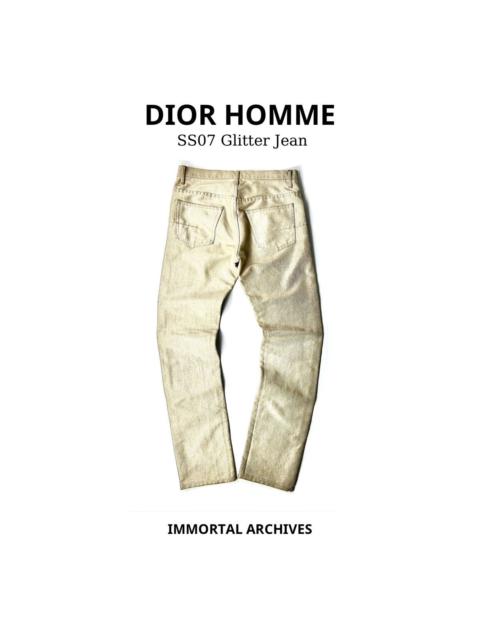 Dior DIOR HOMME SS07 Glitter Jean | immortalarchives
