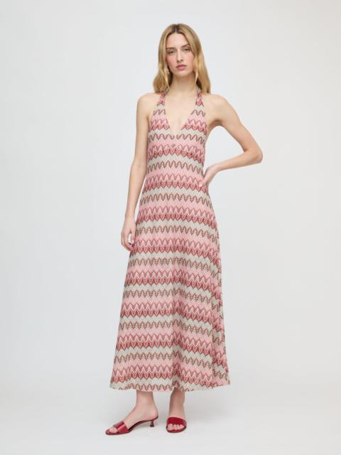 Hill House Home The Bela Dress - Pink Multi Smooth Shimmer Knit