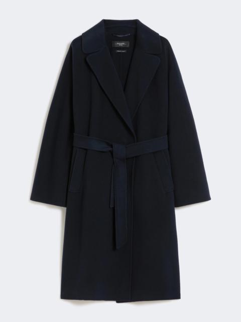 WEEKEND Max Mara CIVADA Double-Faced wool-blend robe coat - NAVY