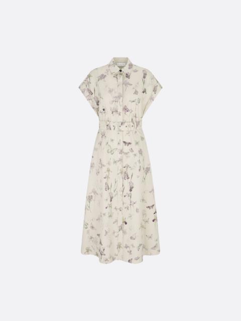 Mid-Length Belted Shirtdress