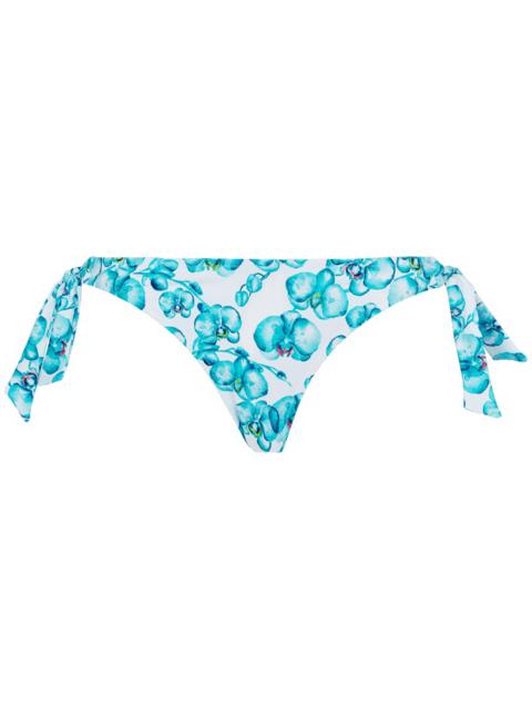 Vilebrequin Women Bikini Bottom Mini Brief To Be Tied Orchidees
