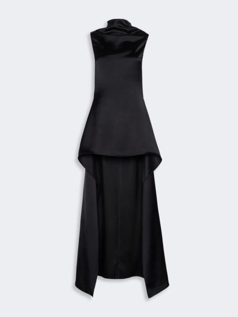 Sportmax POTENTE Ruffle dress - BLACK