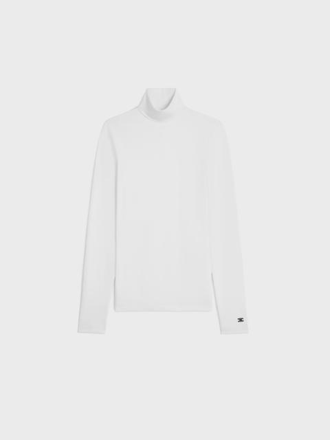 CELINE high neck top IN athletic cotton jersey