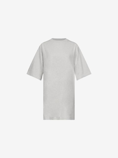 Loulou de Saison Loulou de Saison Ayaz Oversized T-Shirt Dress - Grey Melange
