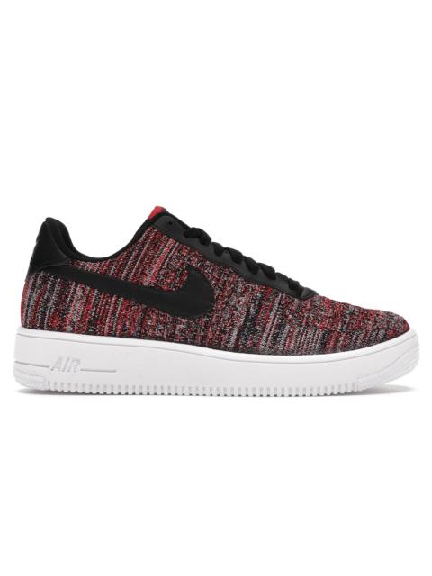 Nike Air Force 1 Flyknit 2.0 University Red Black