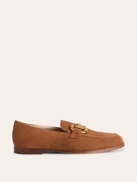 BODEN Iris Snaffle Loafers-Ginger Snap Suede