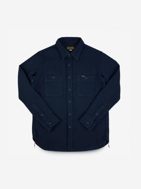 Iron Heart IHSH-380-IND 12OZ DOBBY CLOTH WORK SHIRT - INDIGO