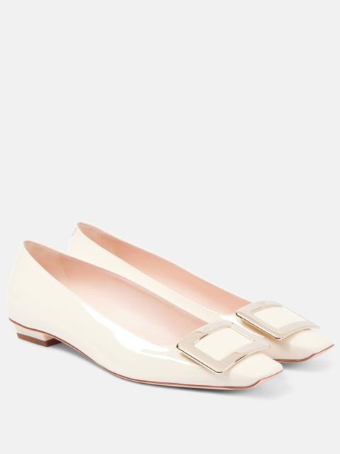 Roger Vivier Belle Vivier 25 patent leather ballet flats