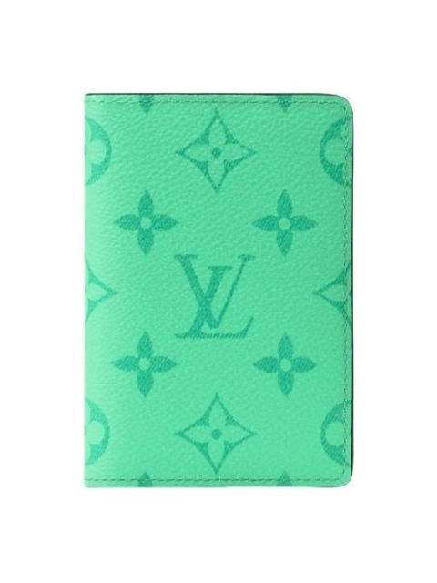 Louis Vuitton LOUIS VUITTON Pocket Organizer 'Minty Green' M27652
