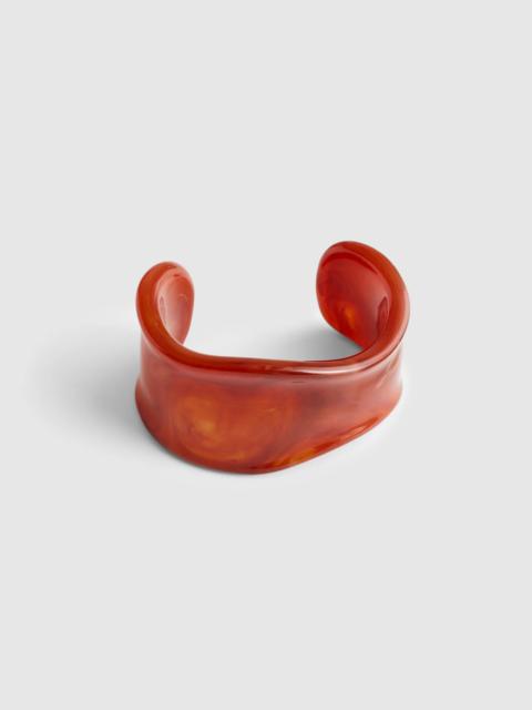 Madewell Resin Sculptural Wide Cuff Bracelet