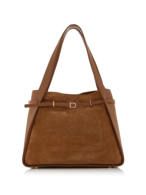 SIMKHAI Cleo Suede Tote Bag neutral