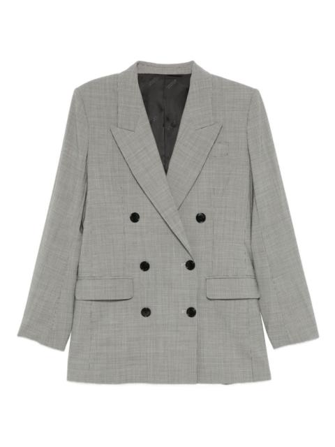 Isabel Marant Étoile checked double-breasted jacket