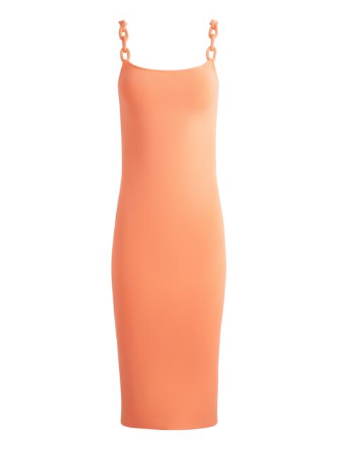 ALINA LOOPED STRAPS MIDI DRESS