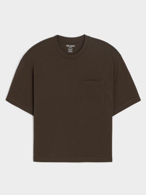 TODD SNYDER Boxy Jersey Tee