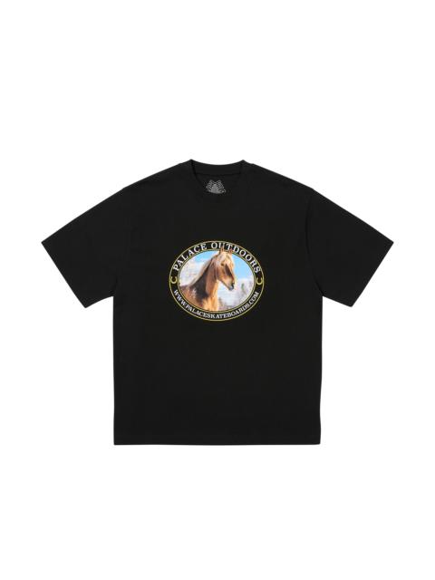 PALACE EQUESTRIAN T-SHIRT BLACK