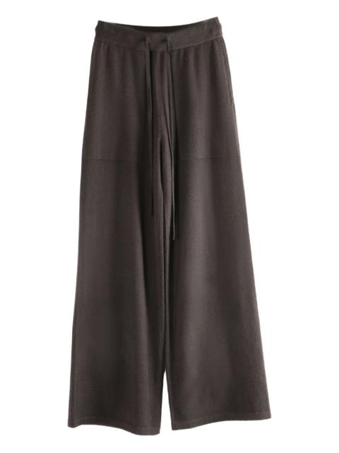 UMA WANG x 1436 drawstring knitted trousers